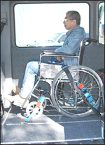 車椅子スペース