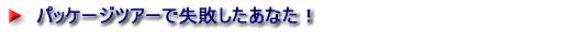 �p�b�P�[�W�c�A�[�Ŏ��s�������Ȃ�